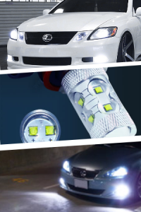 Лампы H11 на светодиодах для авто
